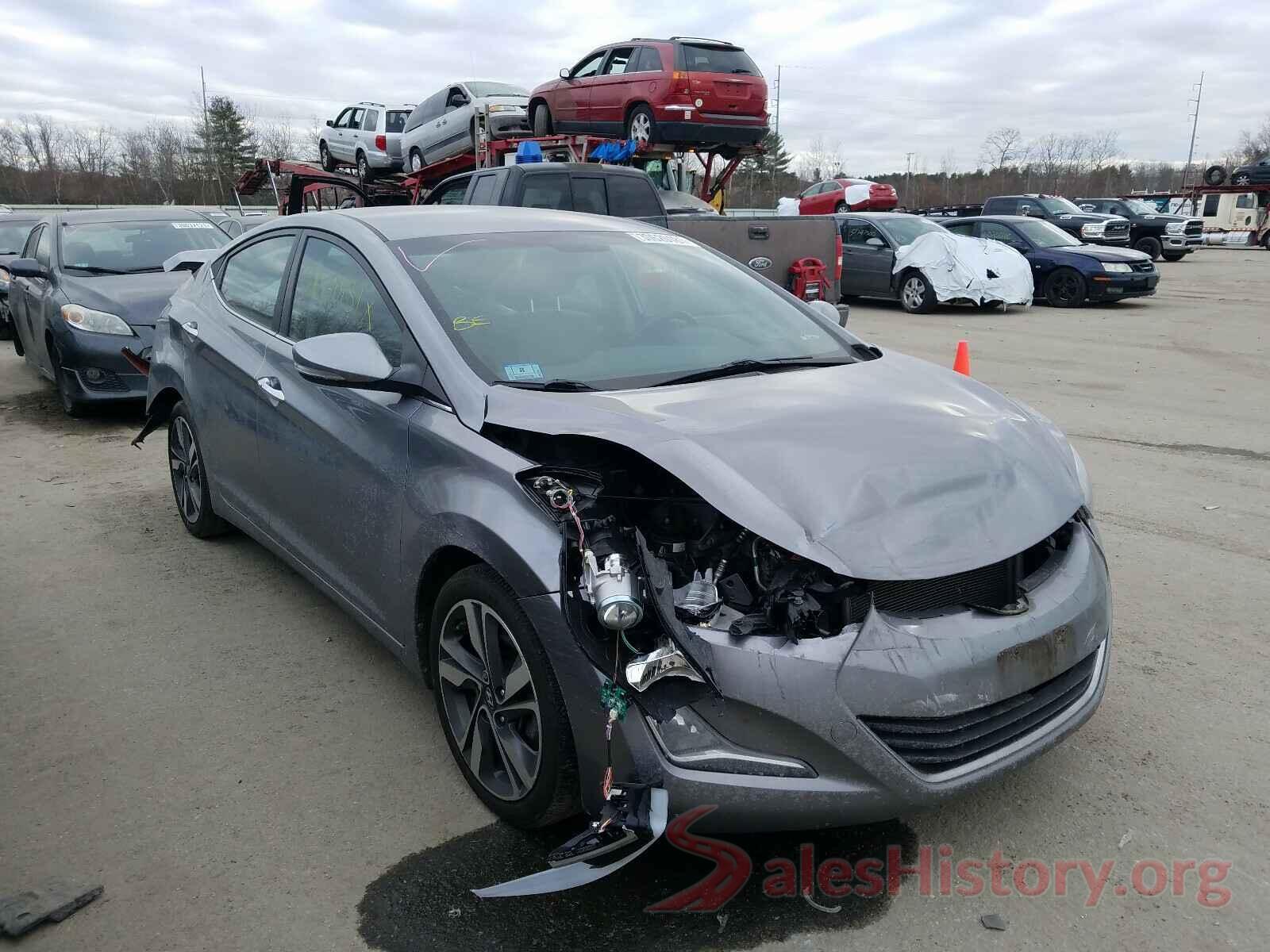 KMHDH4AEXGU536299 2016 HYUNDAI ELANTRA