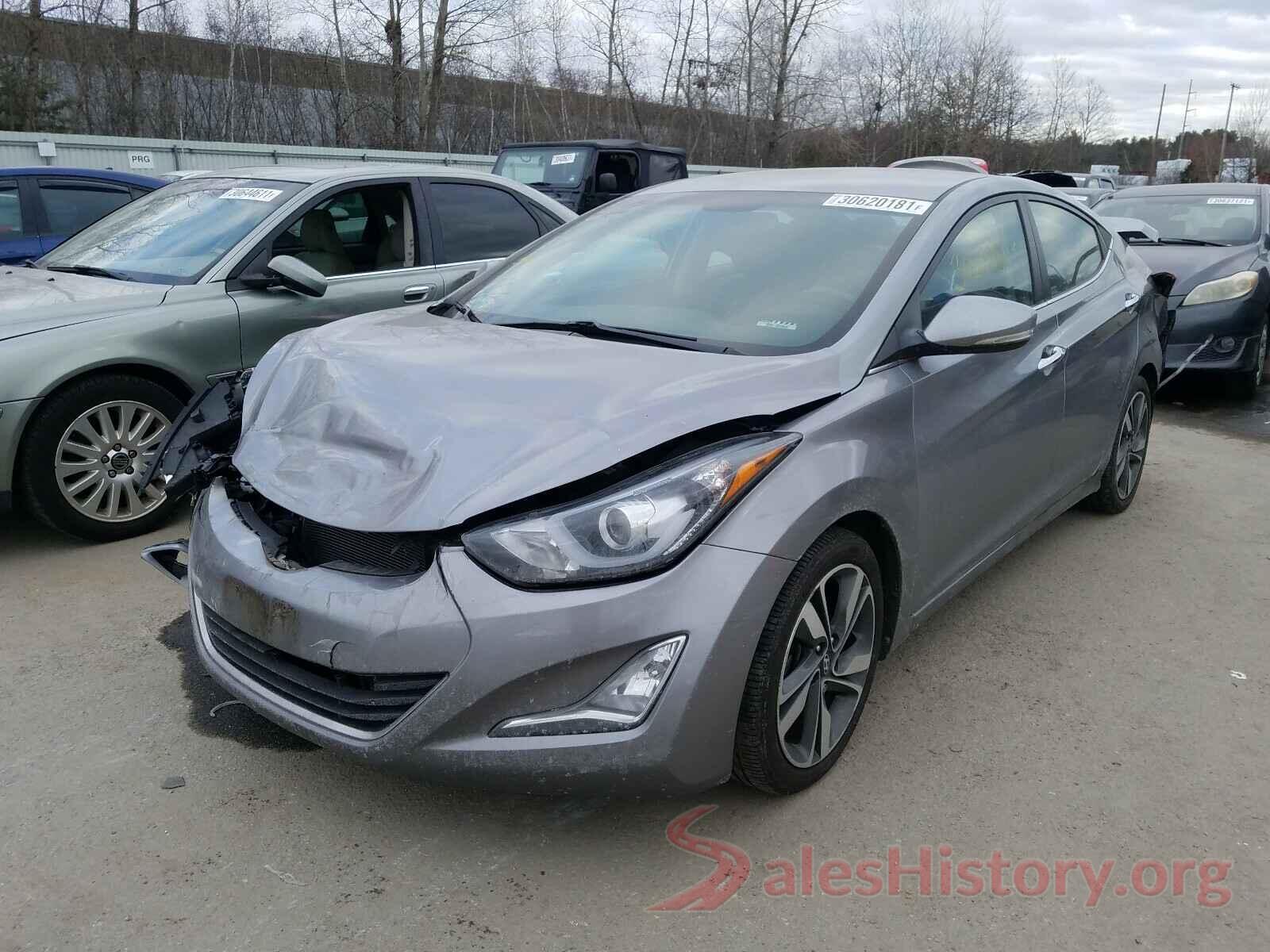 KMHDH4AEXGU536299 2016 HYUNDAI ELANTRA