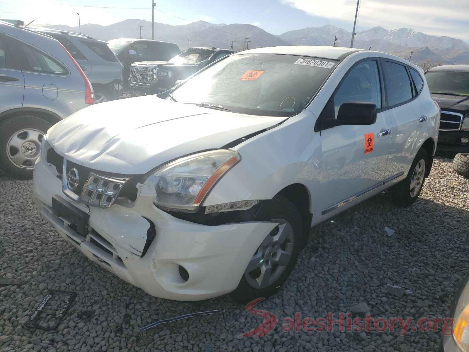 3N1AB8DV1LY250427 2012 NISSAN ROGUE