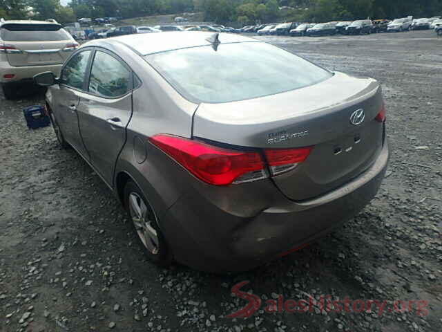 5NPD74LF8KH481674 2013 HYUNDAI ELANTRA