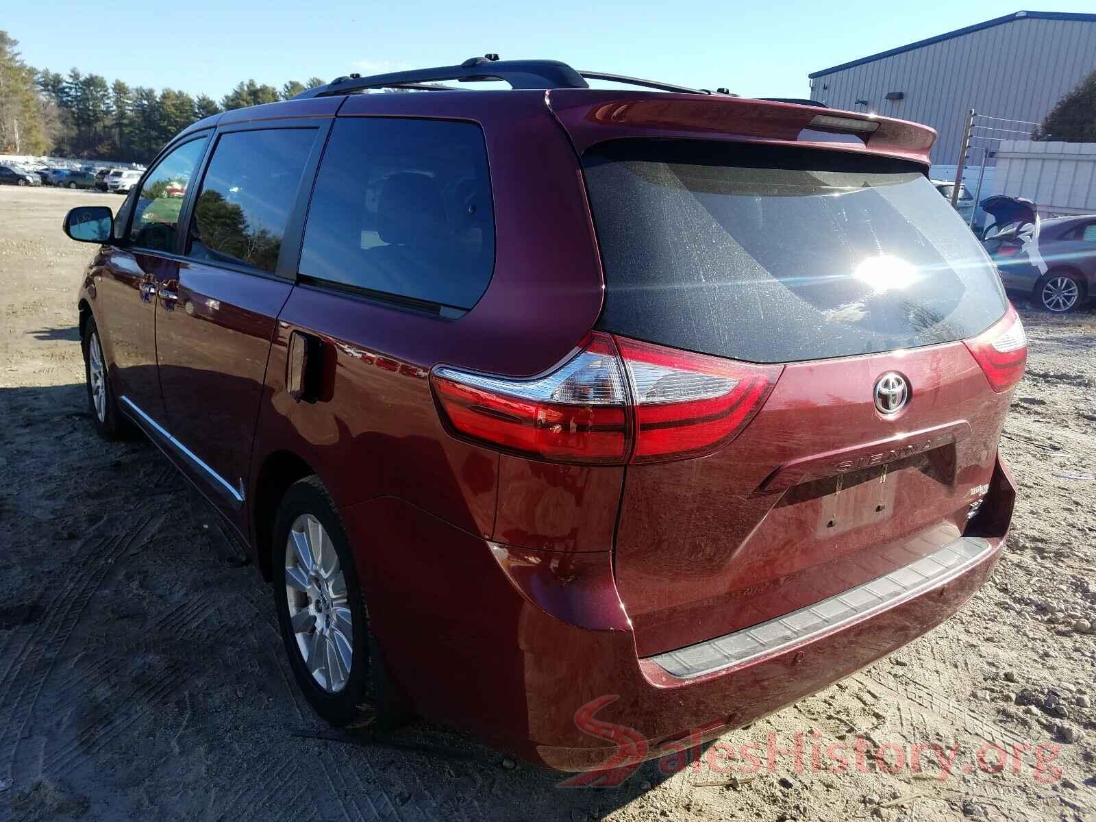 5TDDZ3DC4HS157701 2017 TOYOTA SIENNA