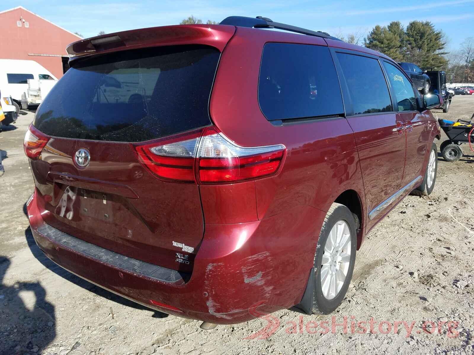 5TDDZ3DC4HS157701 2017 TOYOTA SIENNA