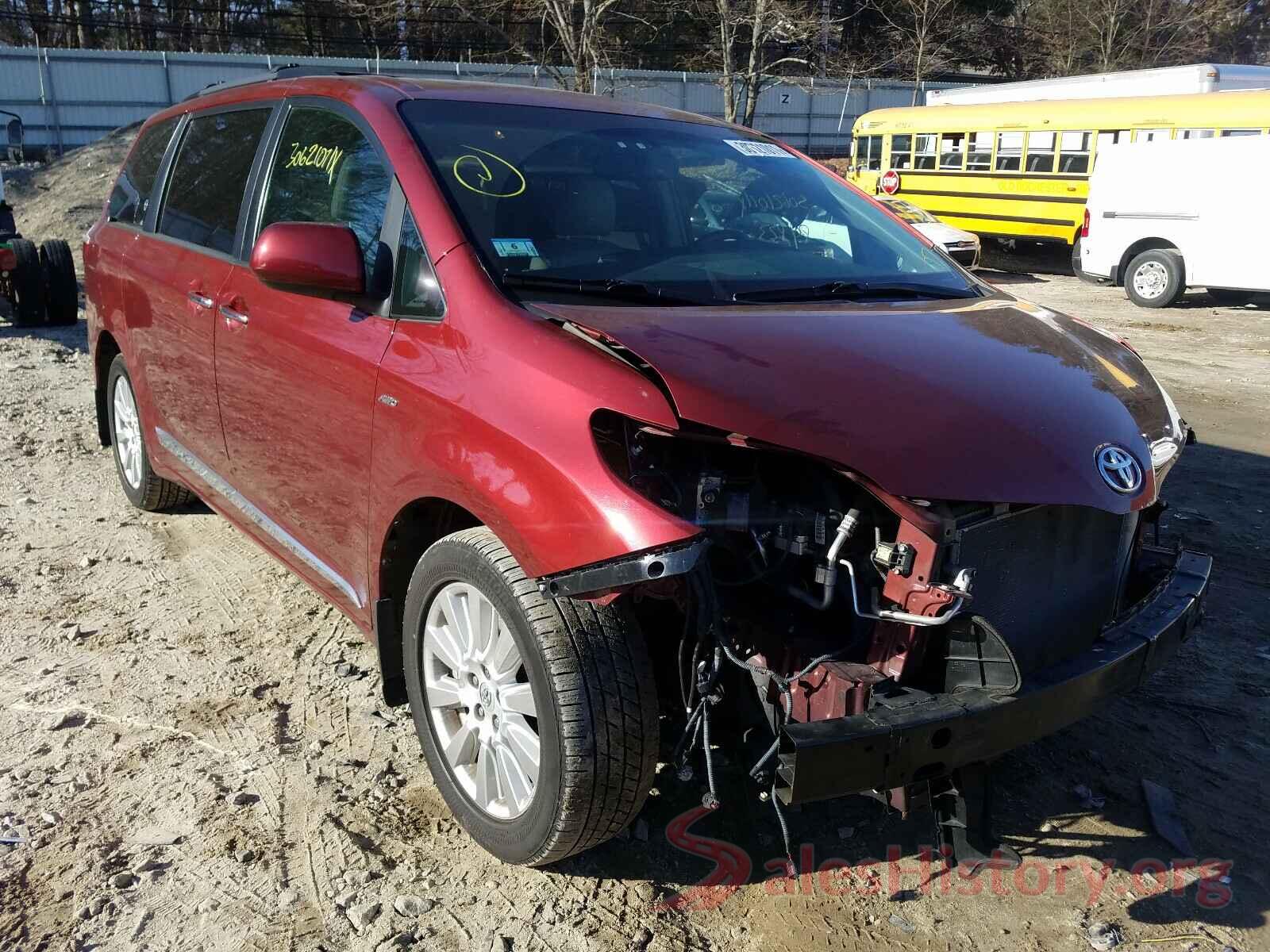 5TDDZ3DC4HS157701 2017 TOYOTA SIENNA