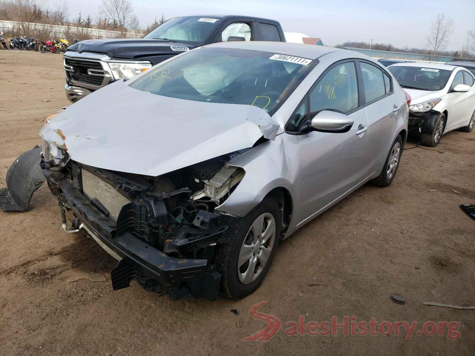 KNAFK4A6XG5468651 2016 KIA FORTE