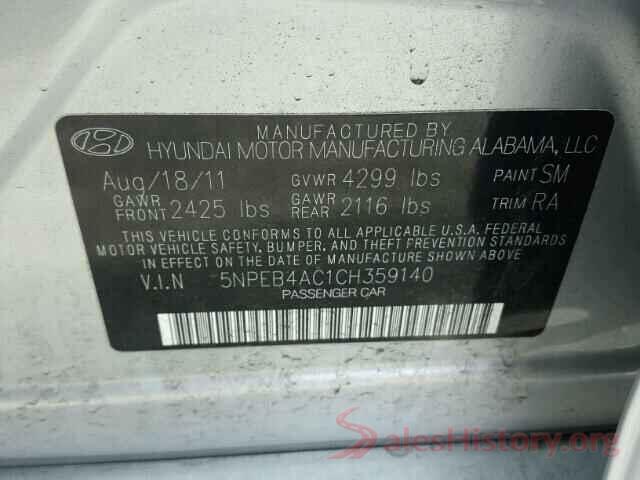 LYV102RK9JB096865 2012 HYUNDAI SONATA