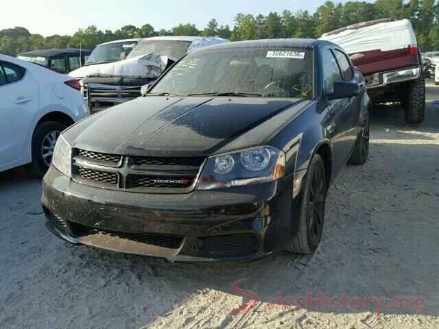 1HGCR2F63GA056689 2013 DODGE AVENGER