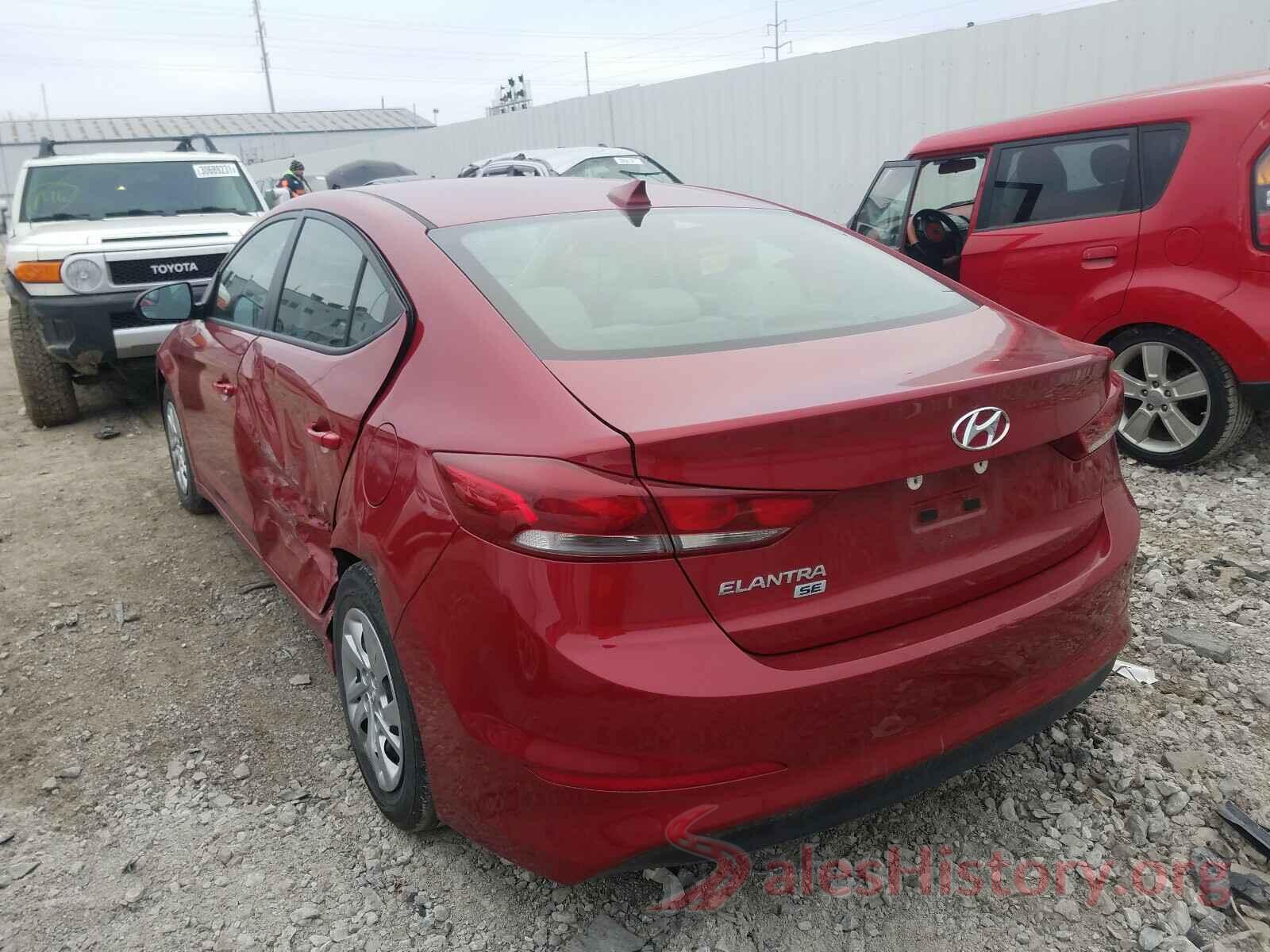 KMHD74LF1HU371737 2017 HYUNDAI ELANTRA