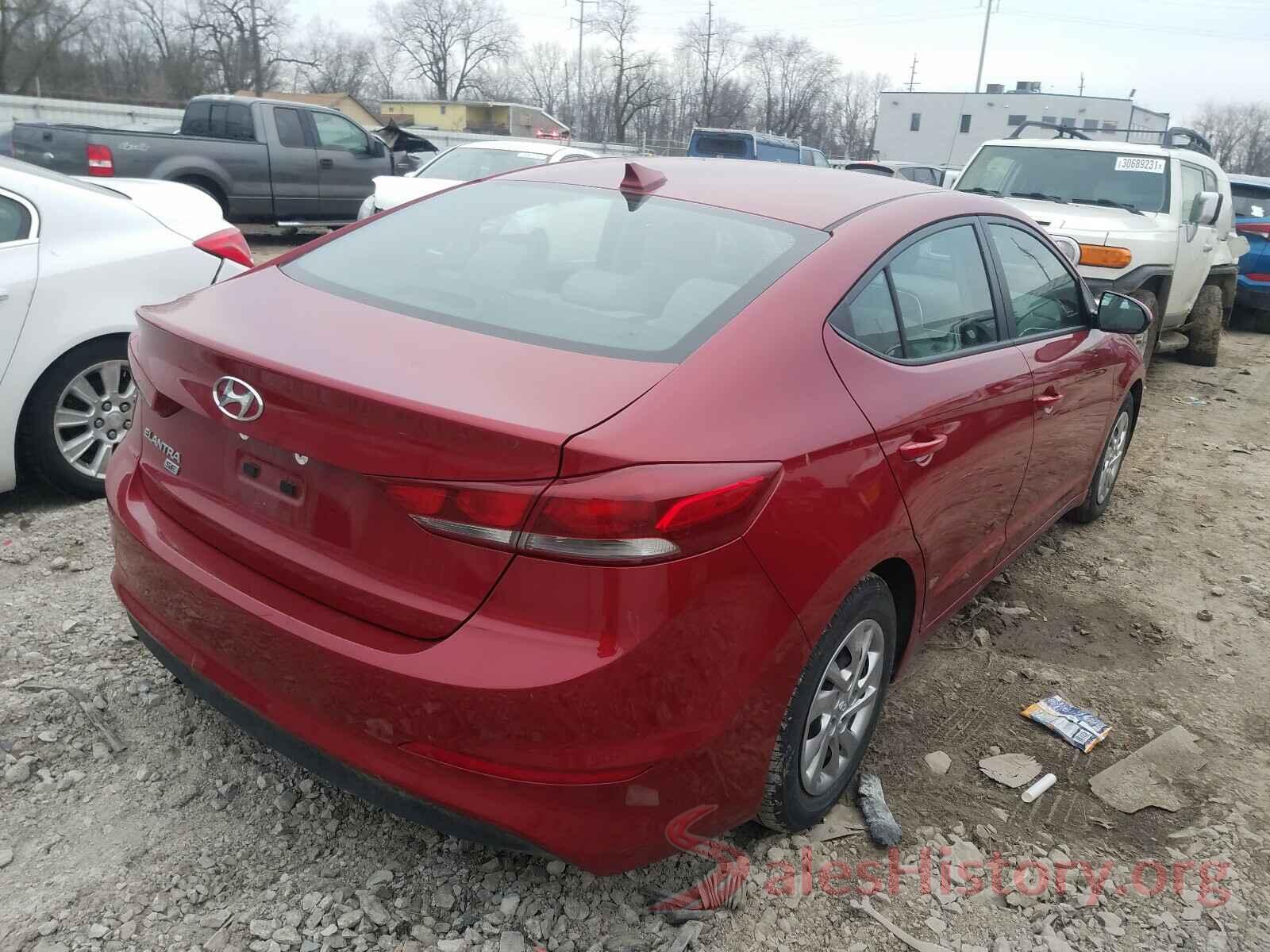 KMHD74LF1HU371737 2017 HYUNDAI ELANTRA