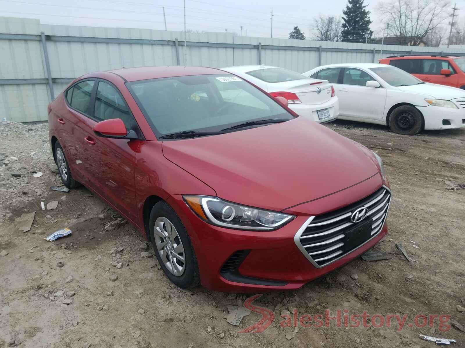 KMHD74LF1HU371737 2017 HYUNDAI ELANTRA