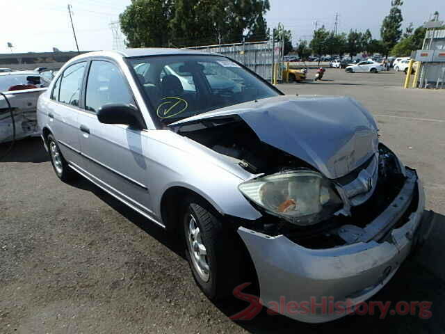 2HGFC2F73GH565013 2005 HONDA CIVIC