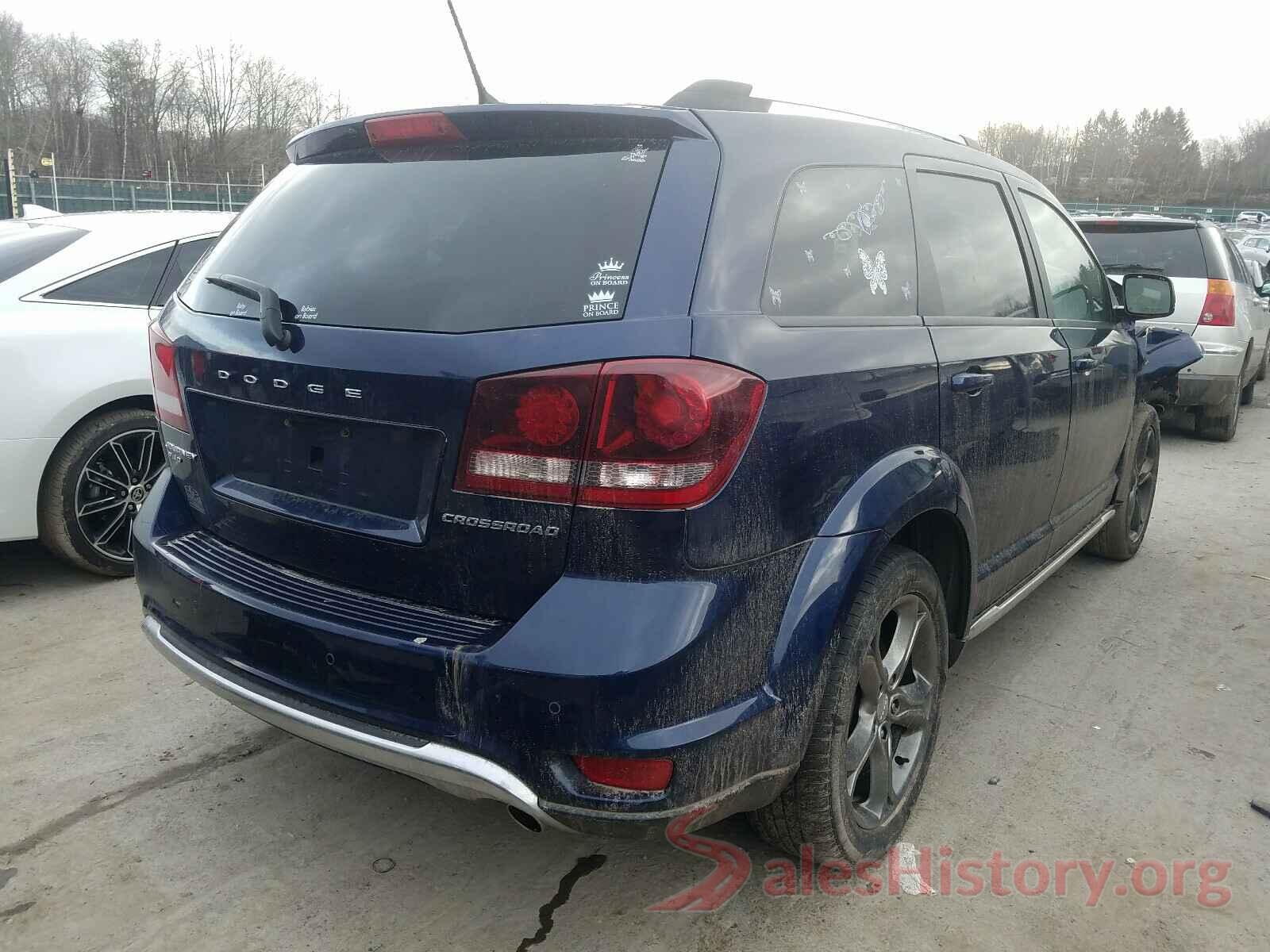 3C4PDDGGXHT520993 2017 DODGE JOURNEY