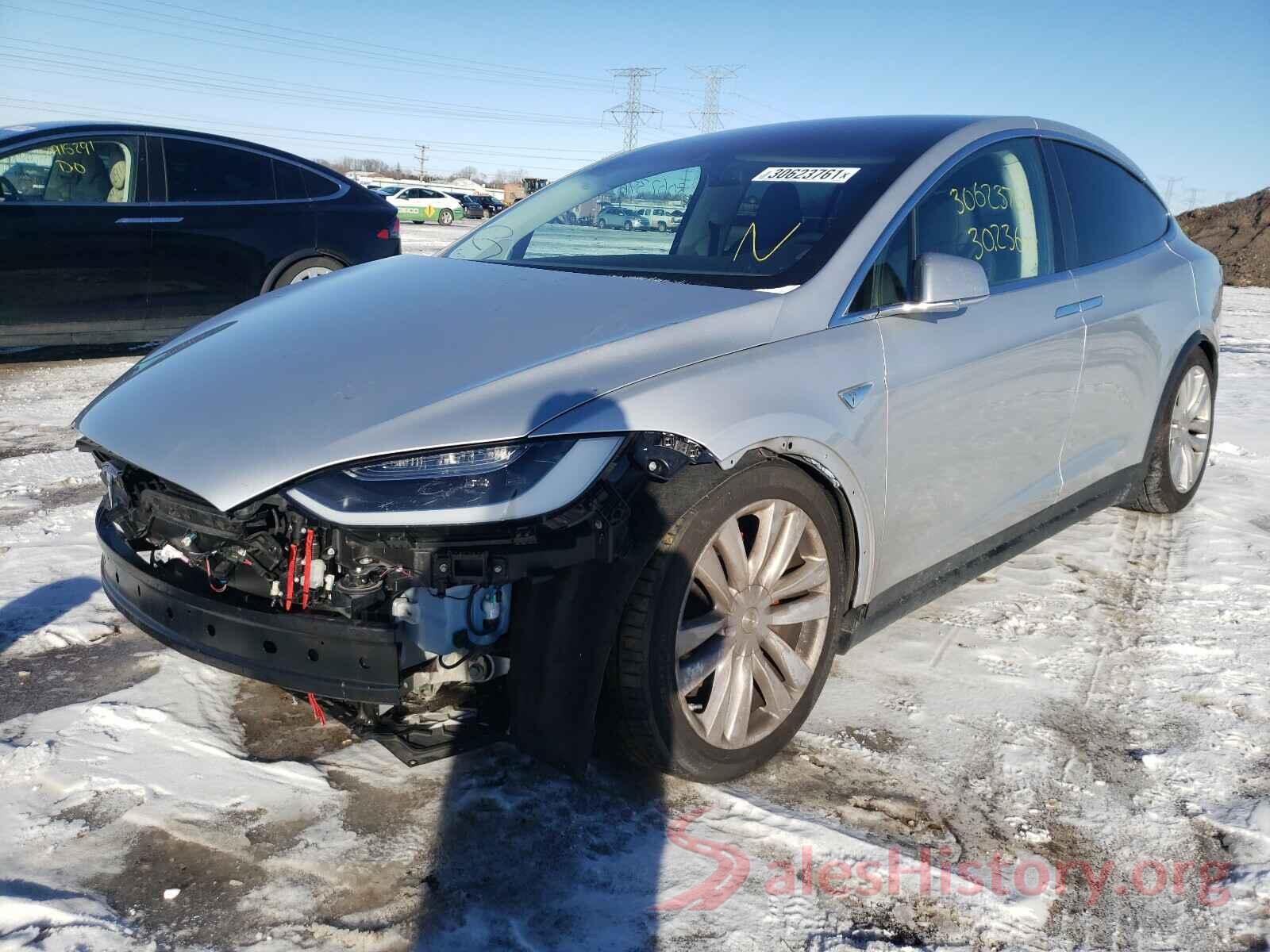 5YJXCAE42GF000732 2016 TESLA MODEL X