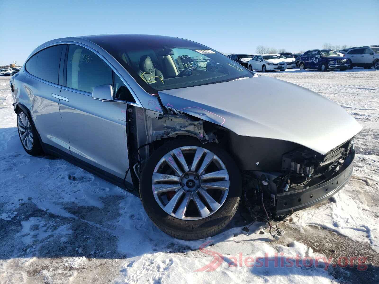 5YJXCAE42GF000732 2016 TESLA MODEL X