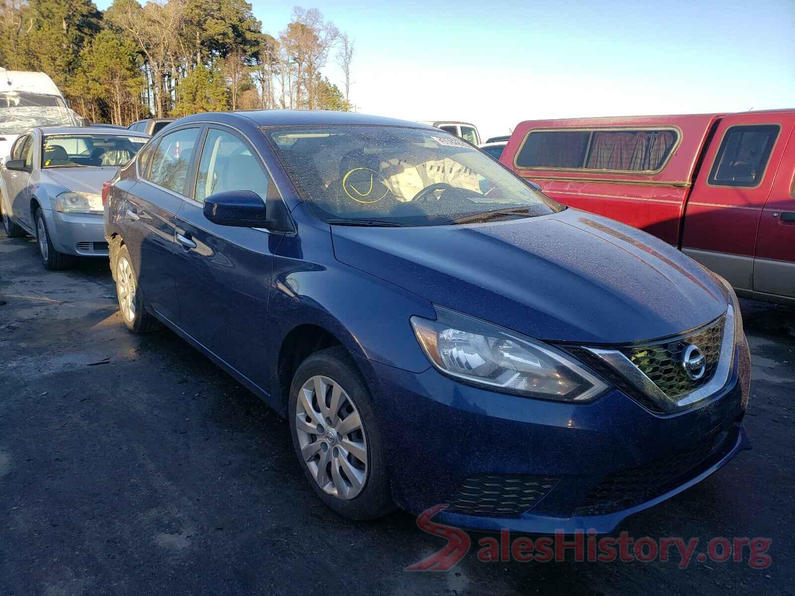 3N1AB7AP6KY355124 2019 NISSAN SENTRA