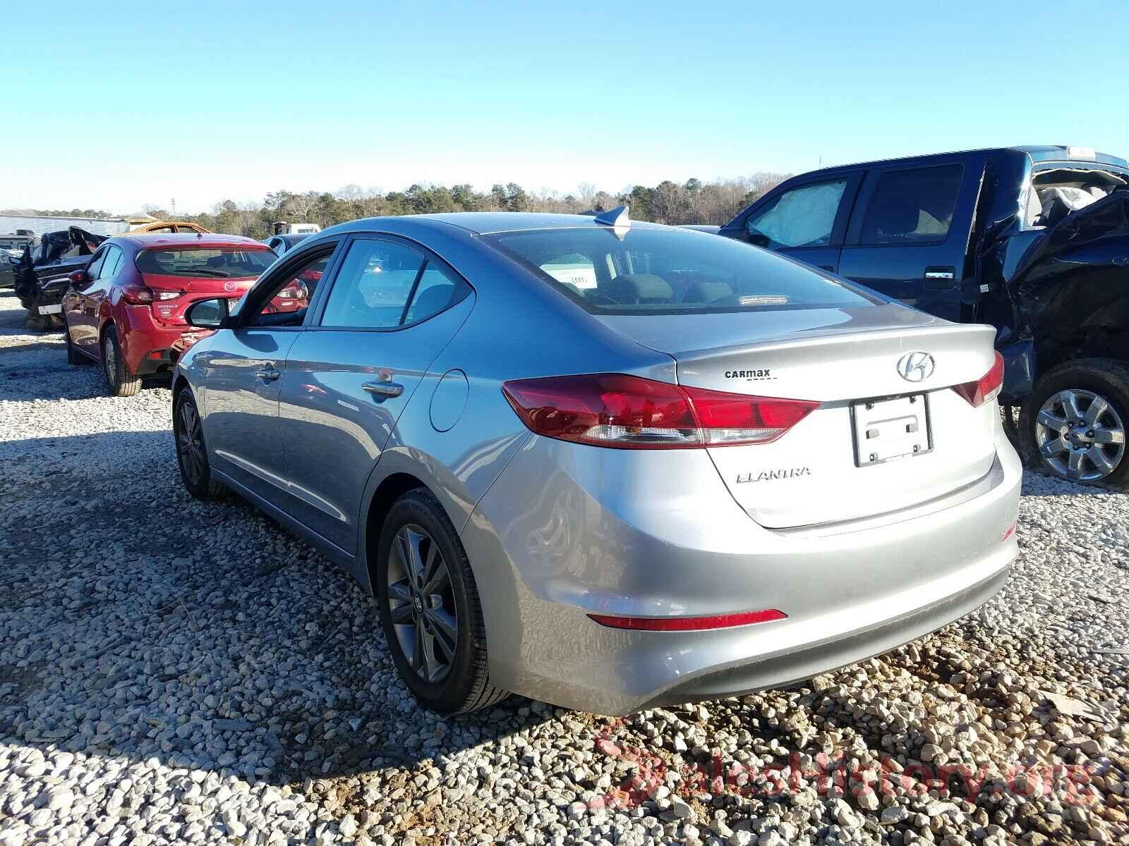 5NPD84LF3HH182390 2017 HYUNDAI ELANTRA