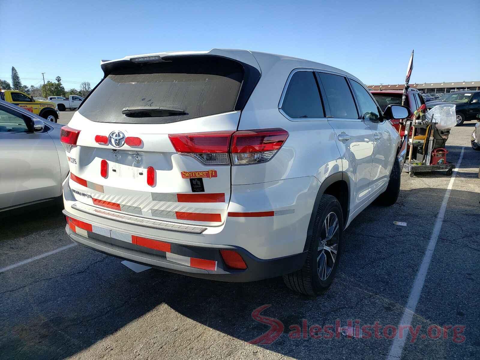 5TDZZRFH5JS246314 2018 TOYOTA HIGHLANDER