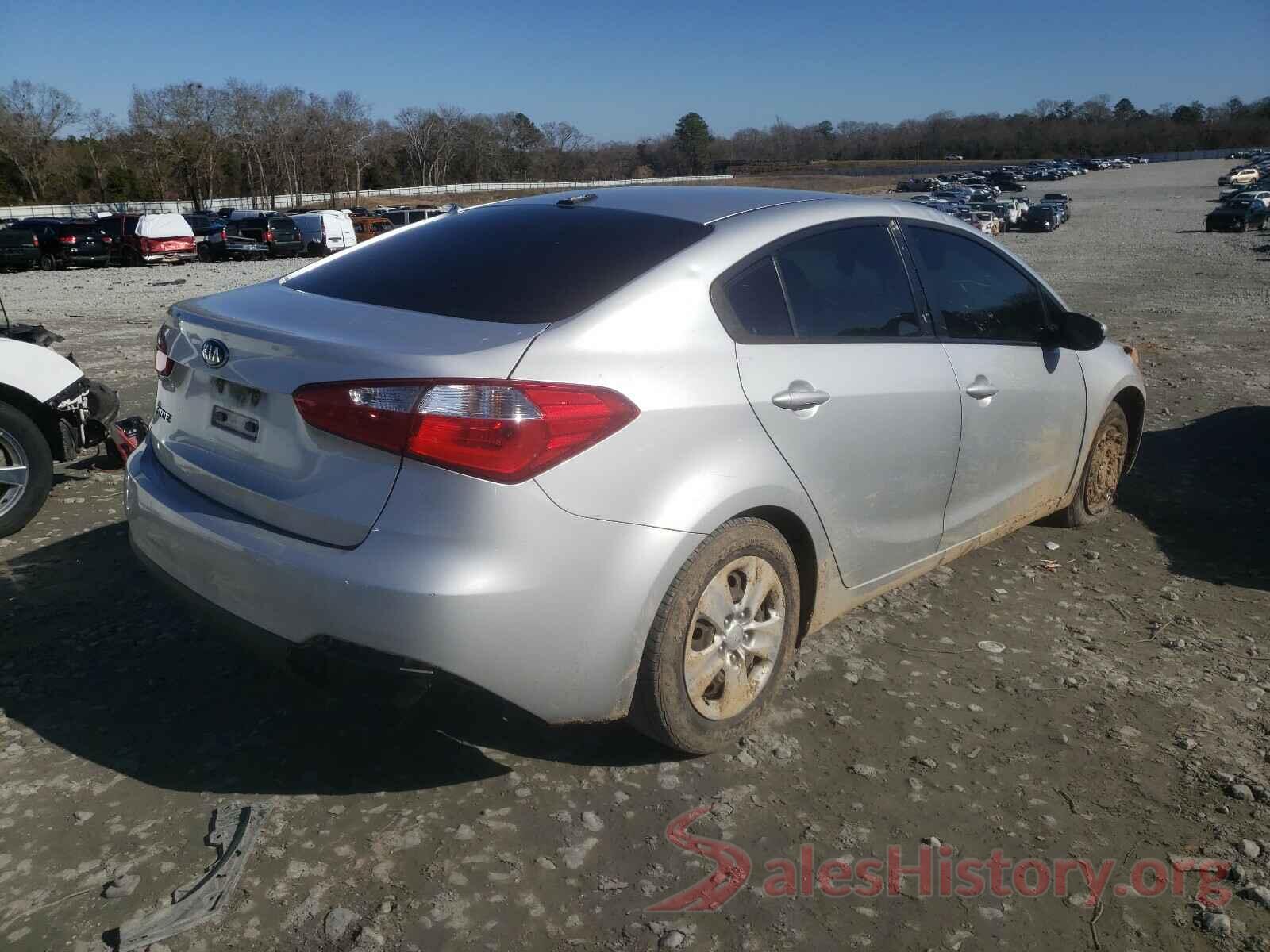 KNAFK4A63G5539169 2016 KIA FORTE