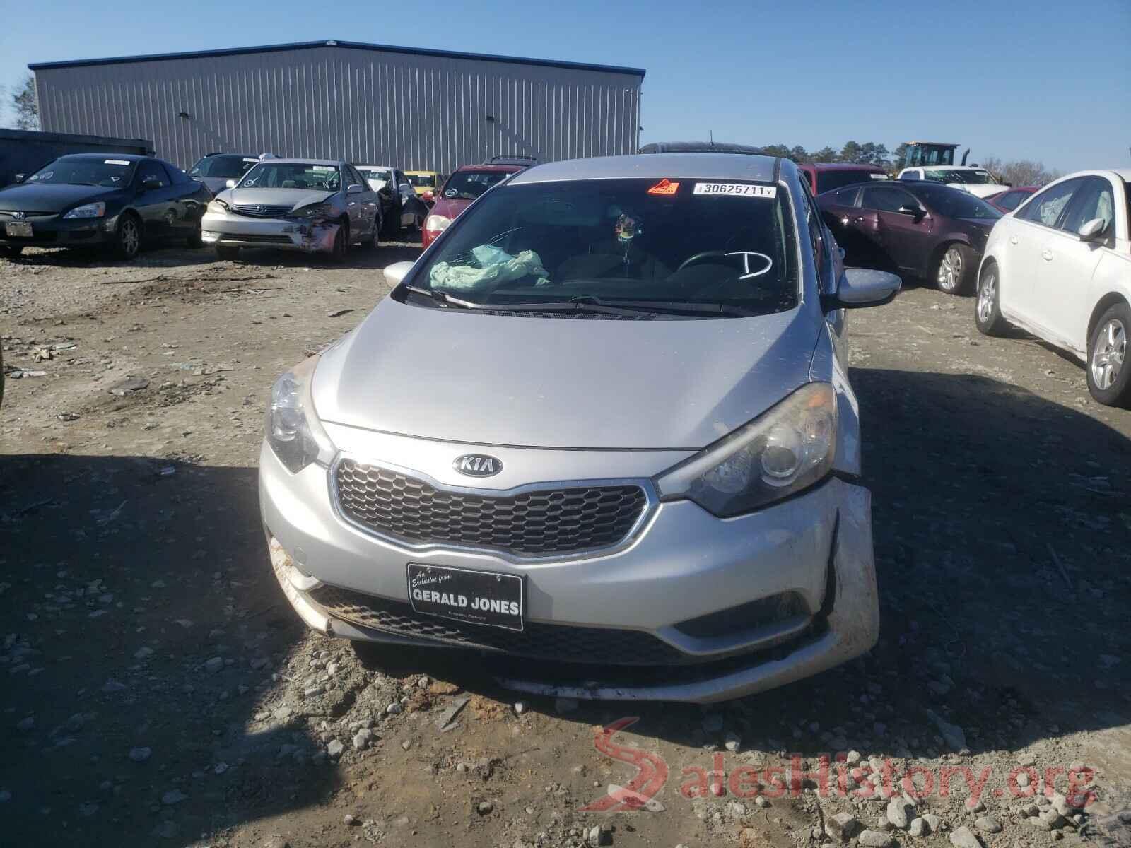 KNAFK4A63G5539169 2016 KIA FORTE