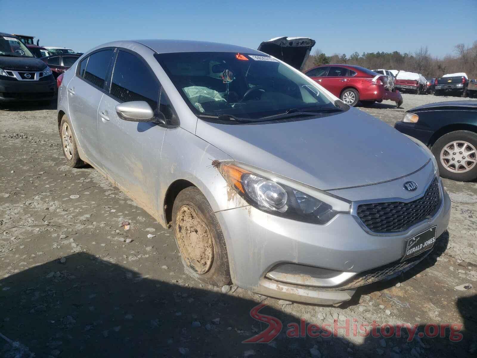 KNAFK4A63G5539169 2016 KIA FORTE