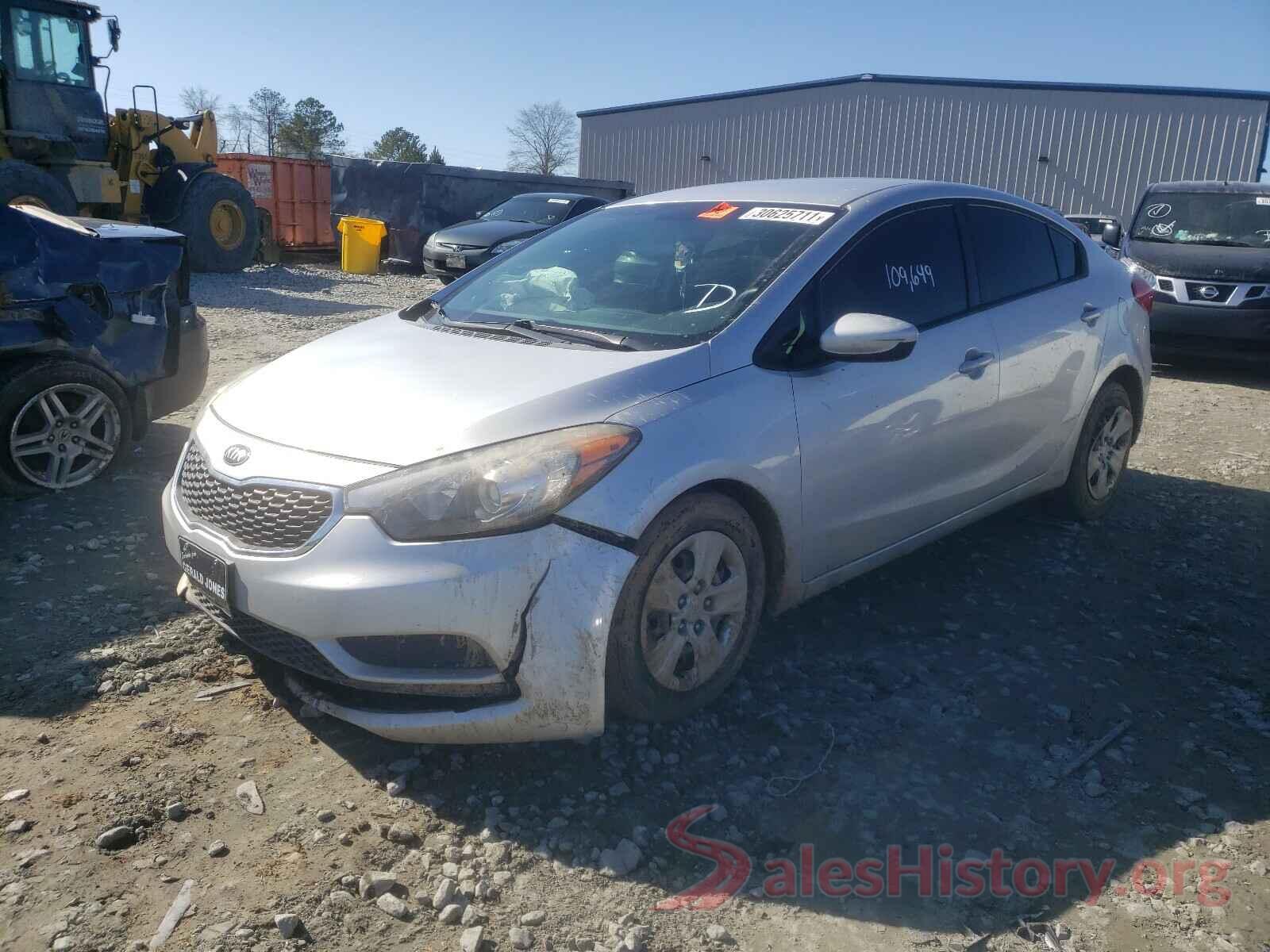 KNAFK4A63G5539169 2016 KIA FORTE