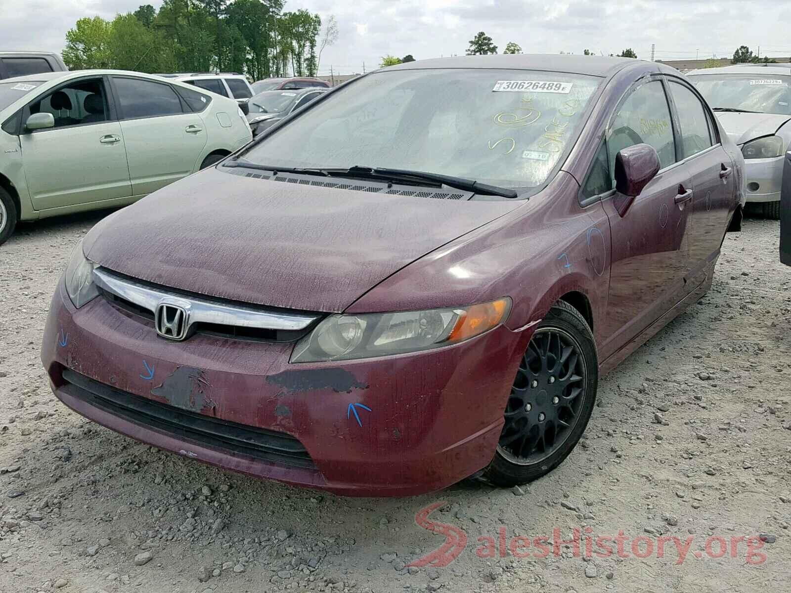 3N1AB7AP4KY434551 2006 HONDA CIVIC LX