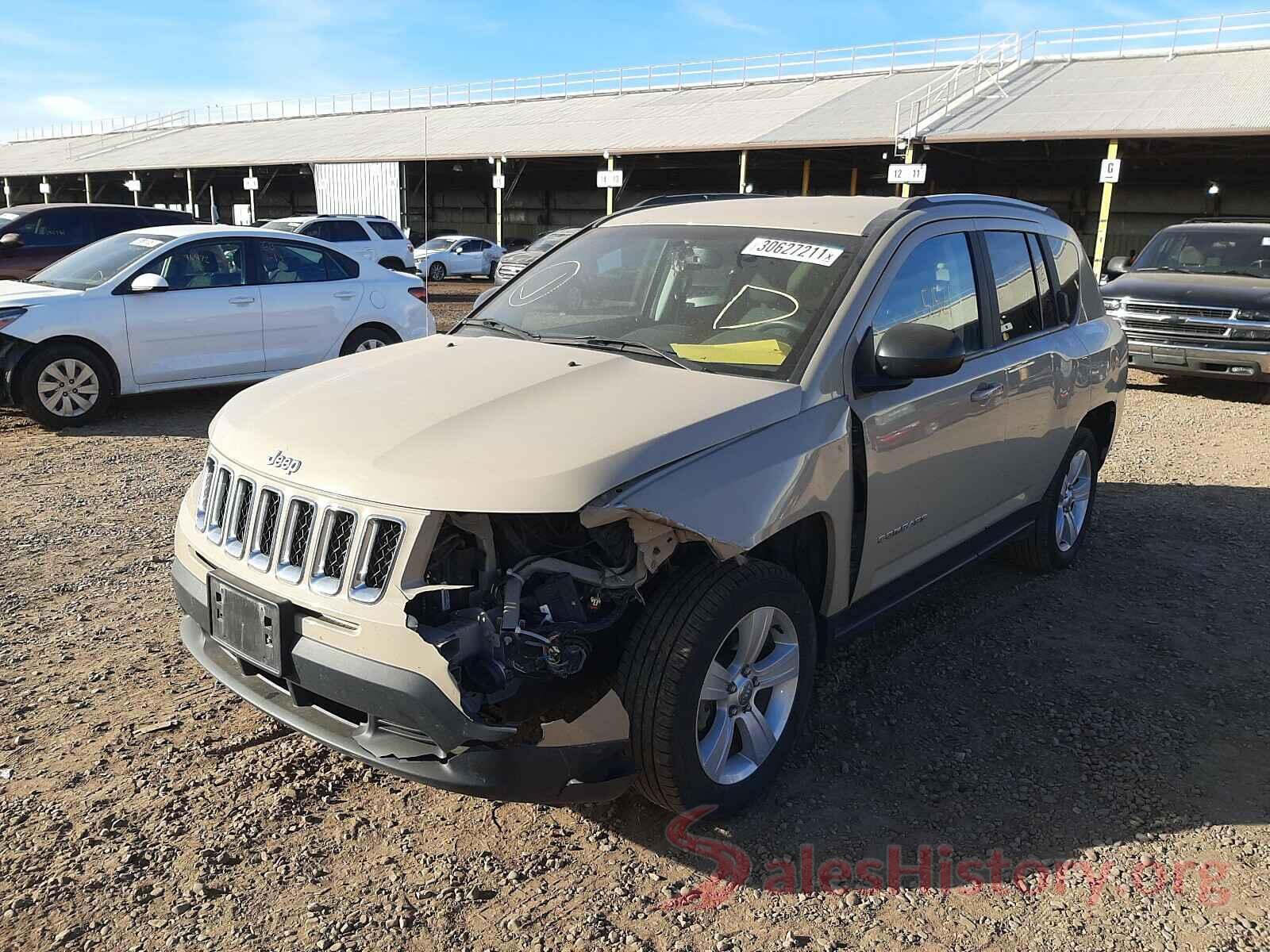 1C4NJDBB2HD143254 2017 JEEP COMPASS