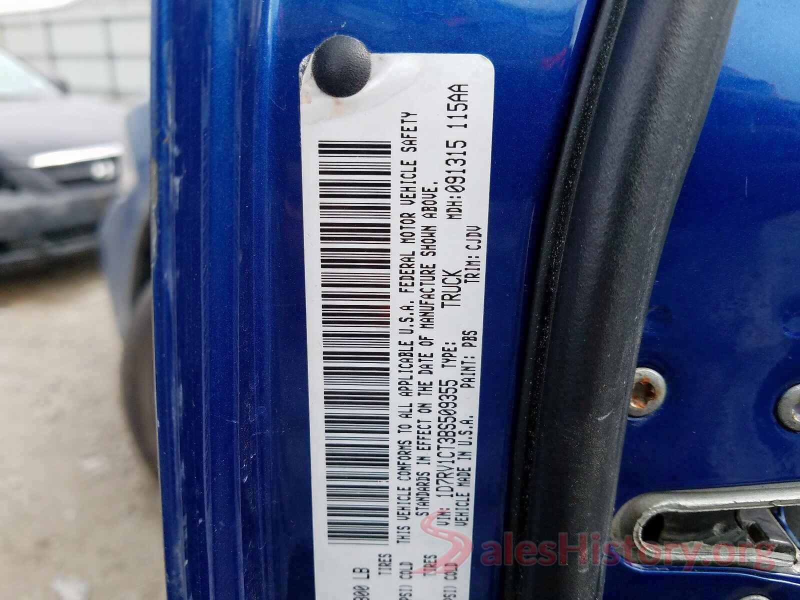 1FMCU9GD1KUA73044 2011 DODGE RAM 1500