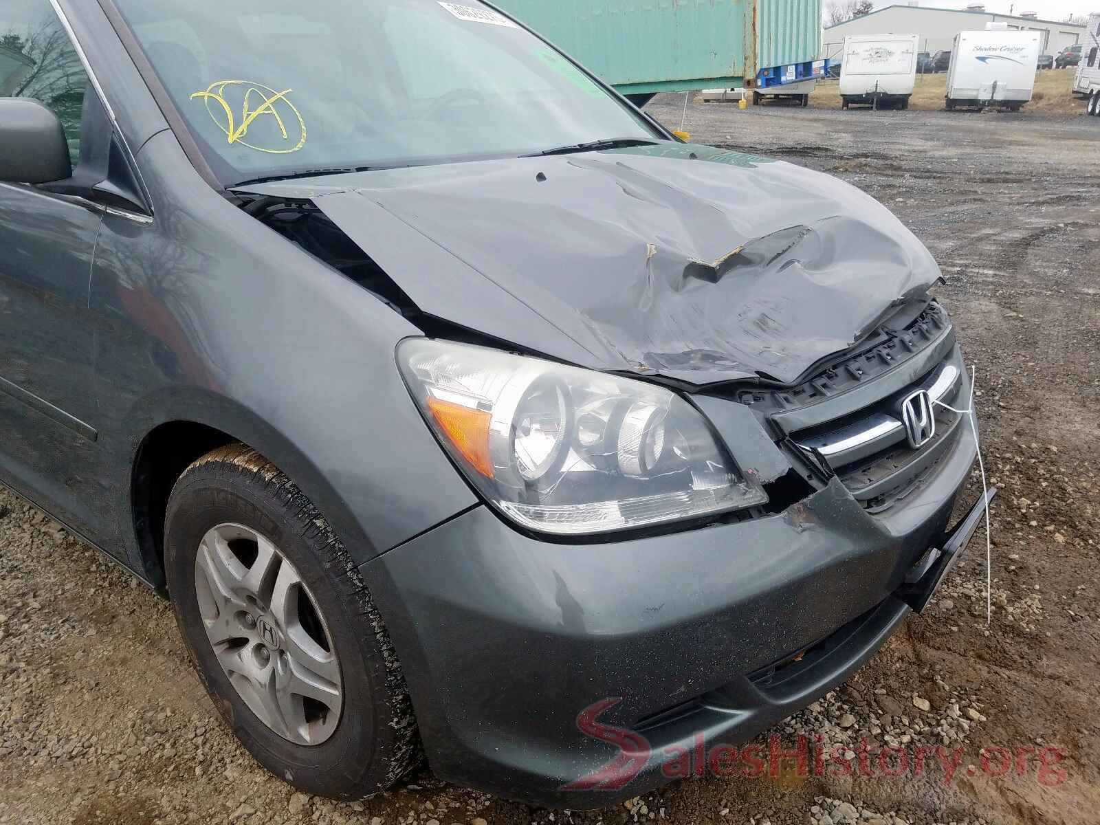 1C4RJFBG2HC940005 2007 HONDA ODYSSEY