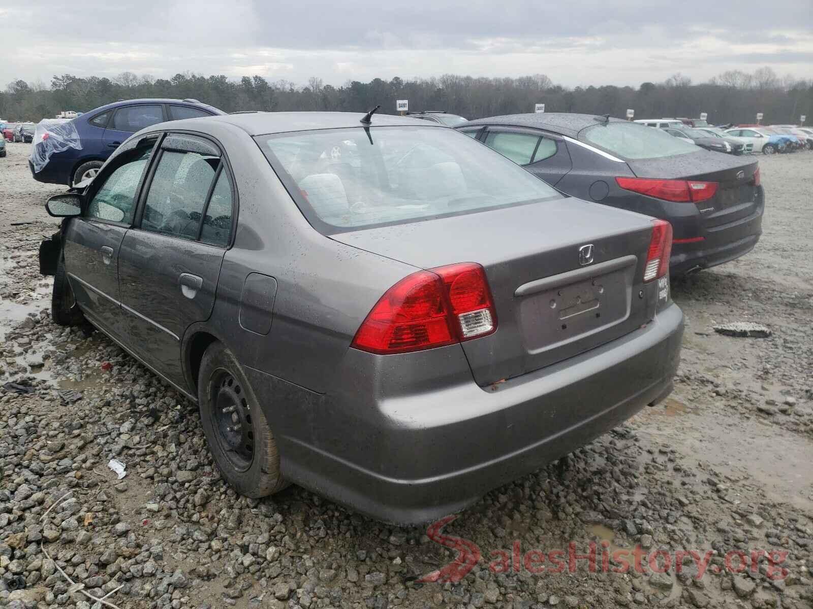 2HGFC2F54GH510116 2004 HONDA CIVIC