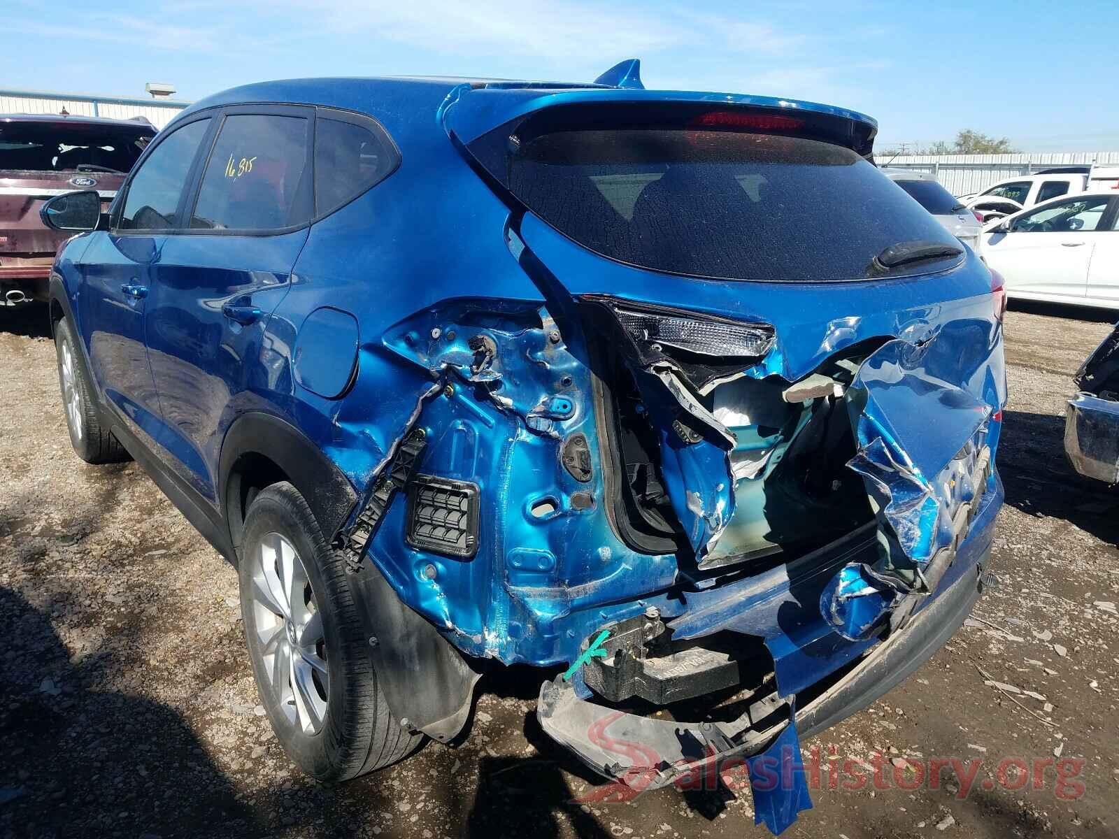 KM8J23A44KU871377 2019 HYUNDAI TUCSON