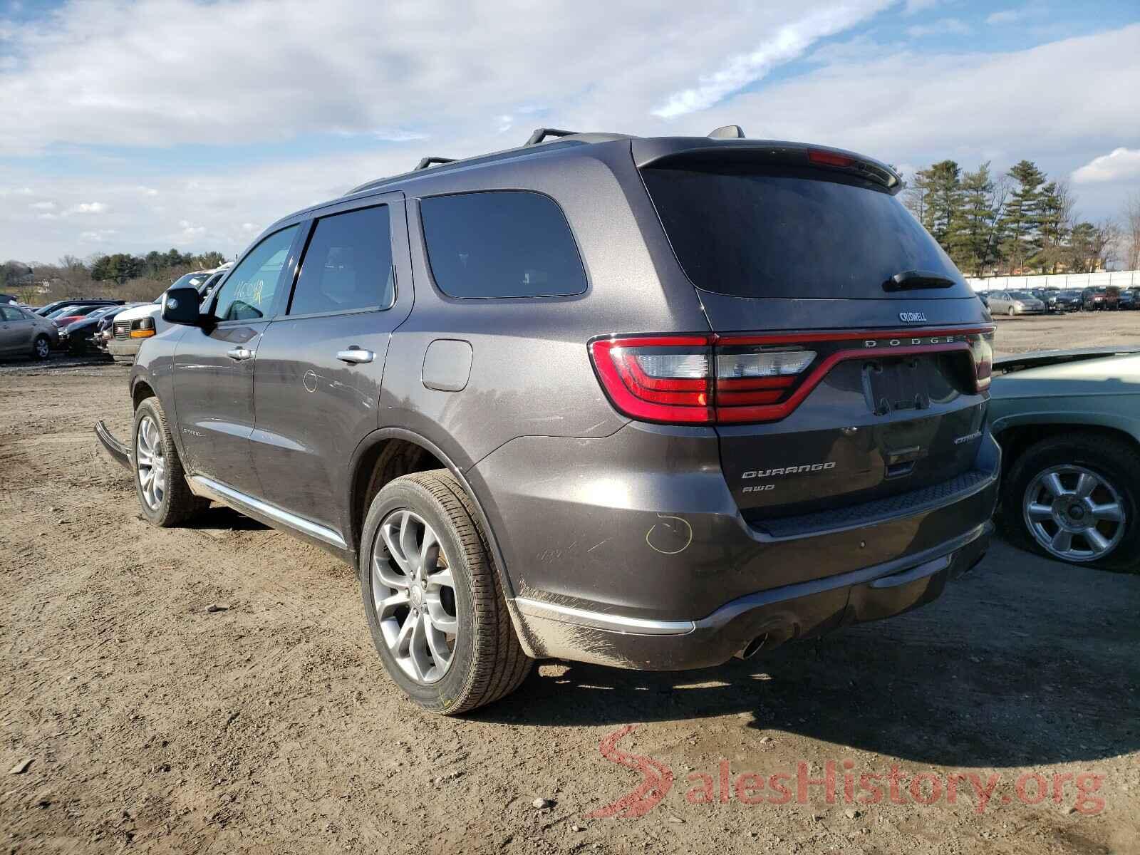 1C4RDJEG1HC884080 2017 DODGE DURANGO