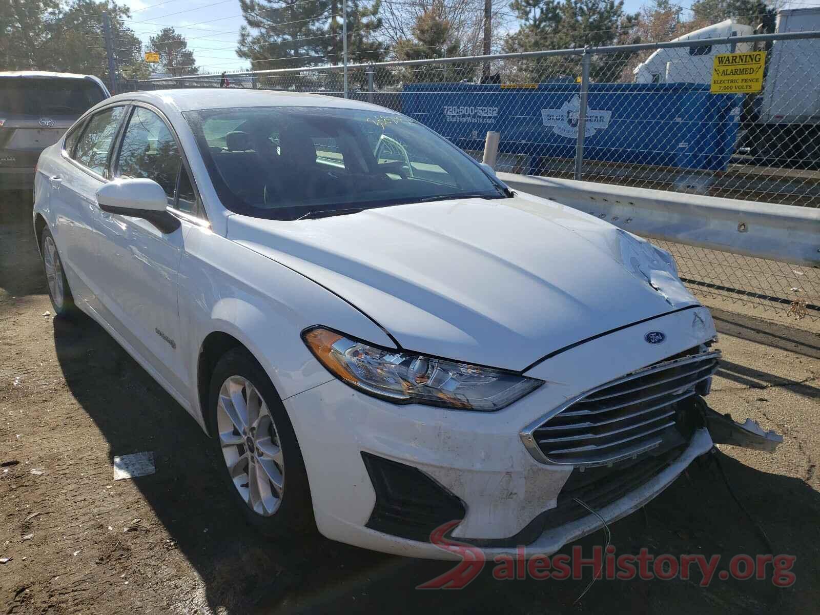 3FA6P0LU7KR272168 2019 FORD FUSION