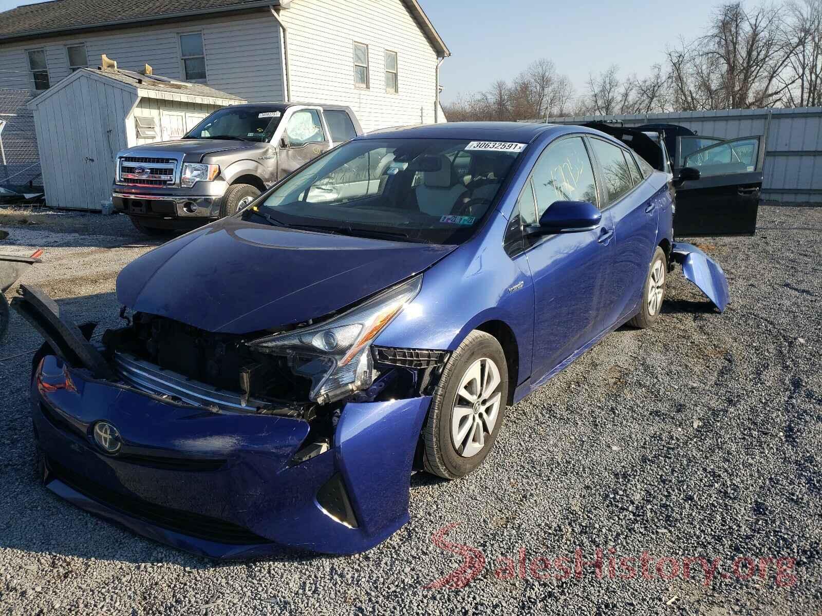 JTDKARFU3G3502546 2016 TOYOTA PRIUS