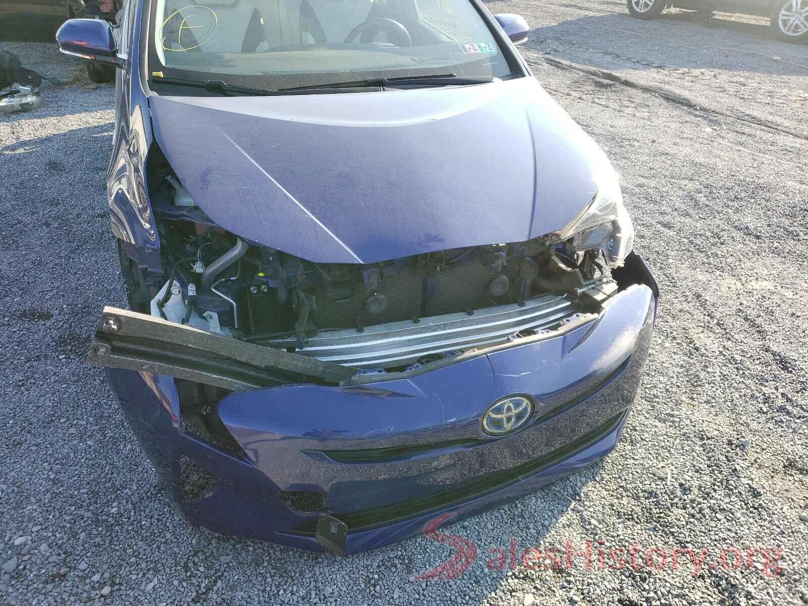 JTDKARFU3G3502546 2016 TOYOTA PRIUS