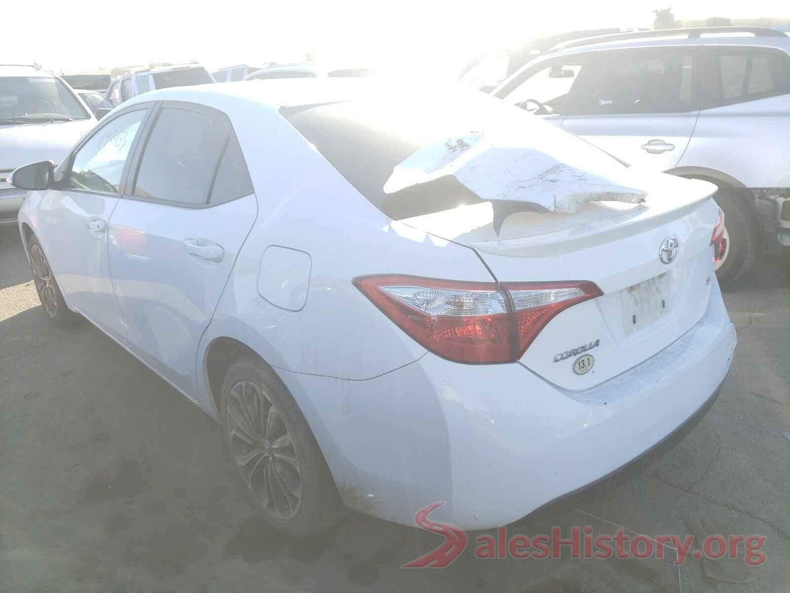 5YFBURHE3GP404508 2016 TOYOTA COROLLA