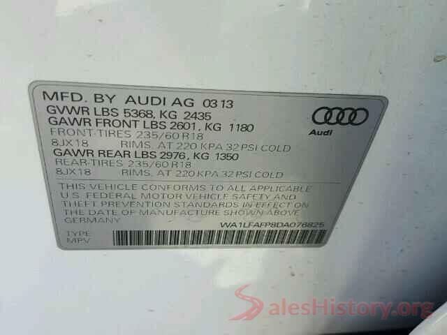 3C4NJDBB7JT150023 2013 AUDI Q5