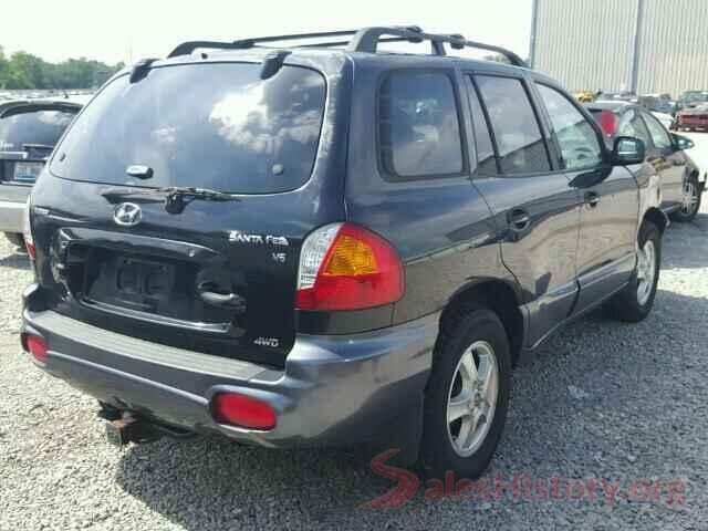 5NPE24AF0GH388466 2004 HYUNDAI SANTA FE