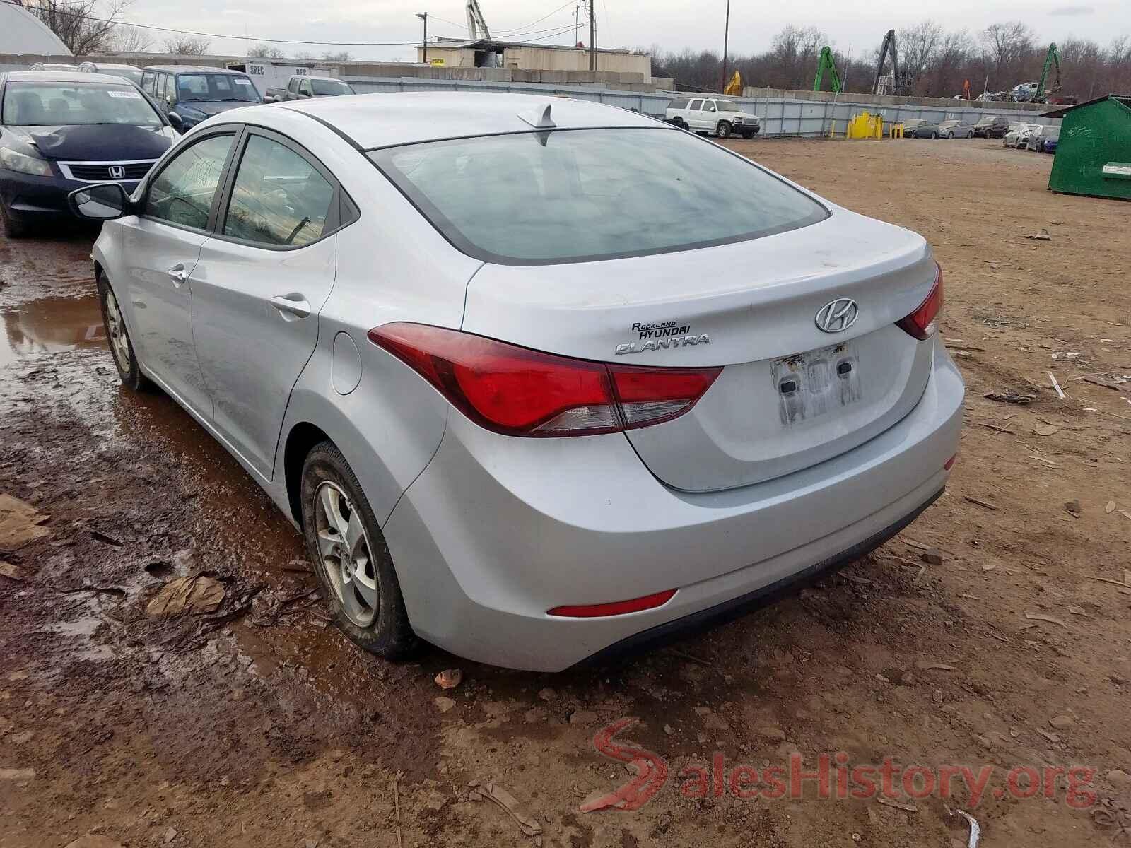 3N1AB8CV4MY251641 2014 HYUNDAI ELANTRA