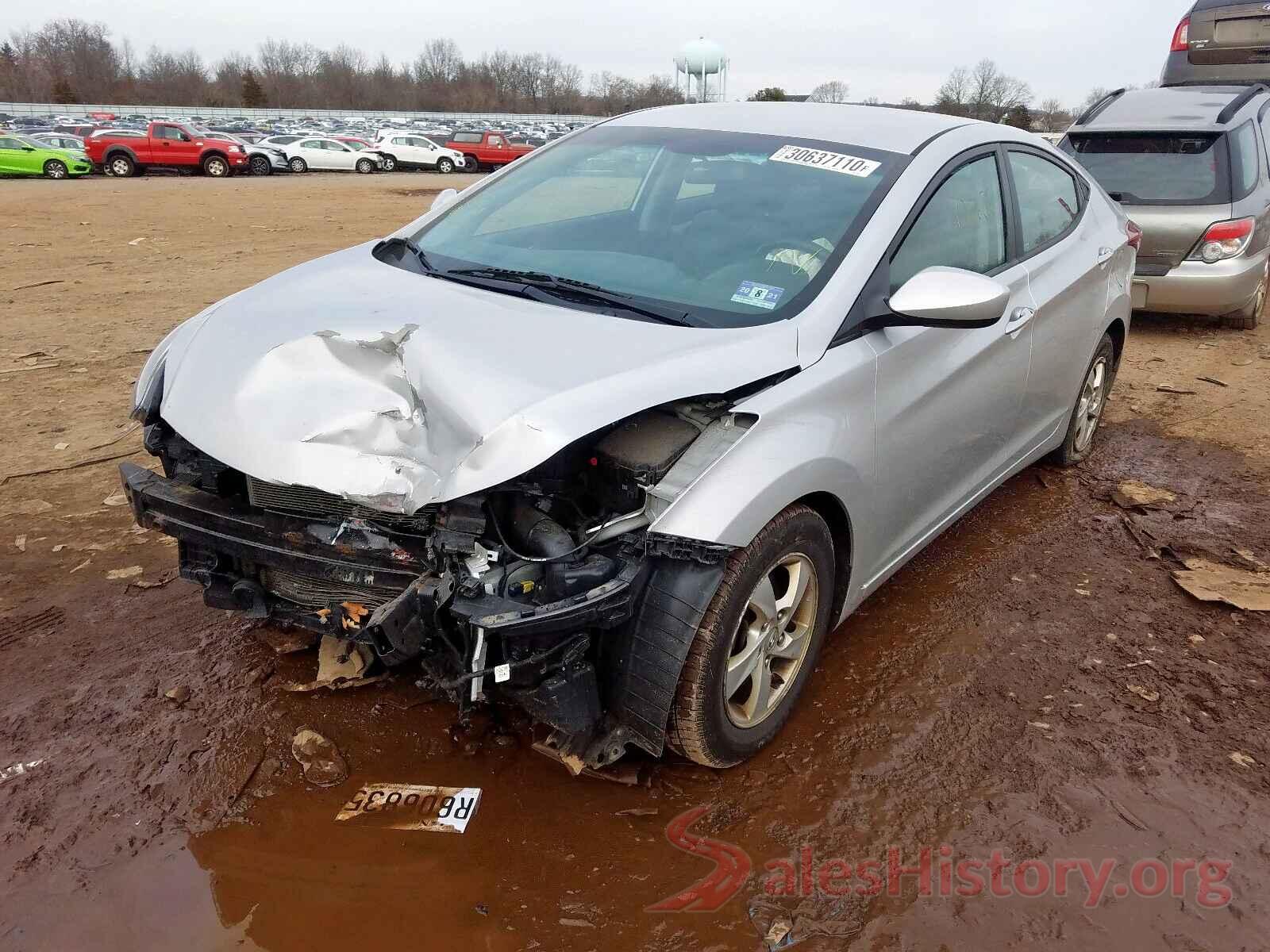 3N1AB8CV4MY251641 2014 HYUNDAI ELANTRA