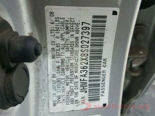 4S3GKAJ63K3602054 2008 HONDA CIVIC