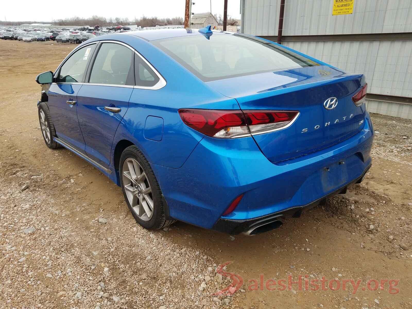 5NPE34AB6JH661640 2018 HYUNDAI SONATA