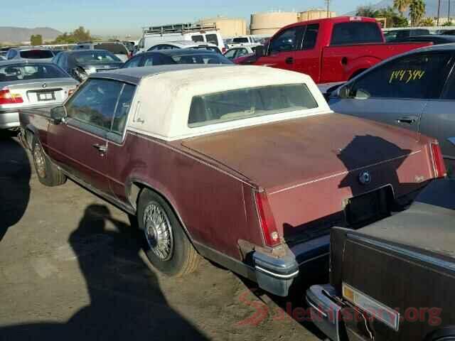 2HKRW5H32KH419135 1984 CADILLAC ELDORADO