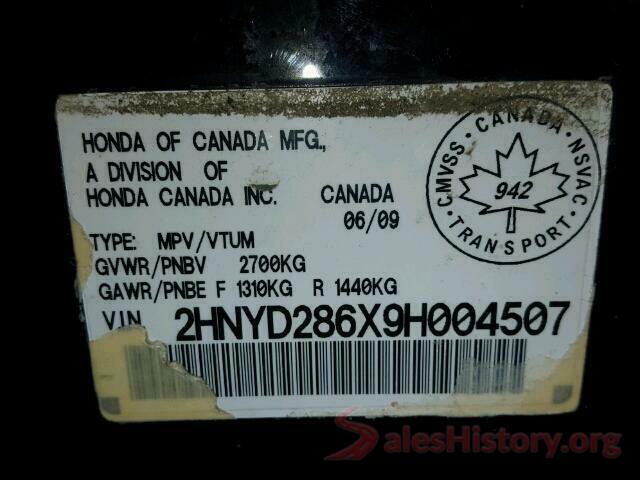 1G1BC5SM6G7322665 2009 ACURA MDX