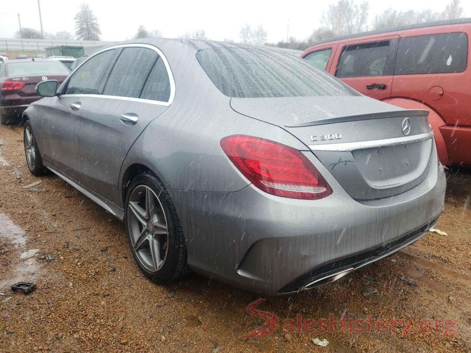 55SWF4KB7GU106633 2016 MERCEDES-BENZ C CLASS