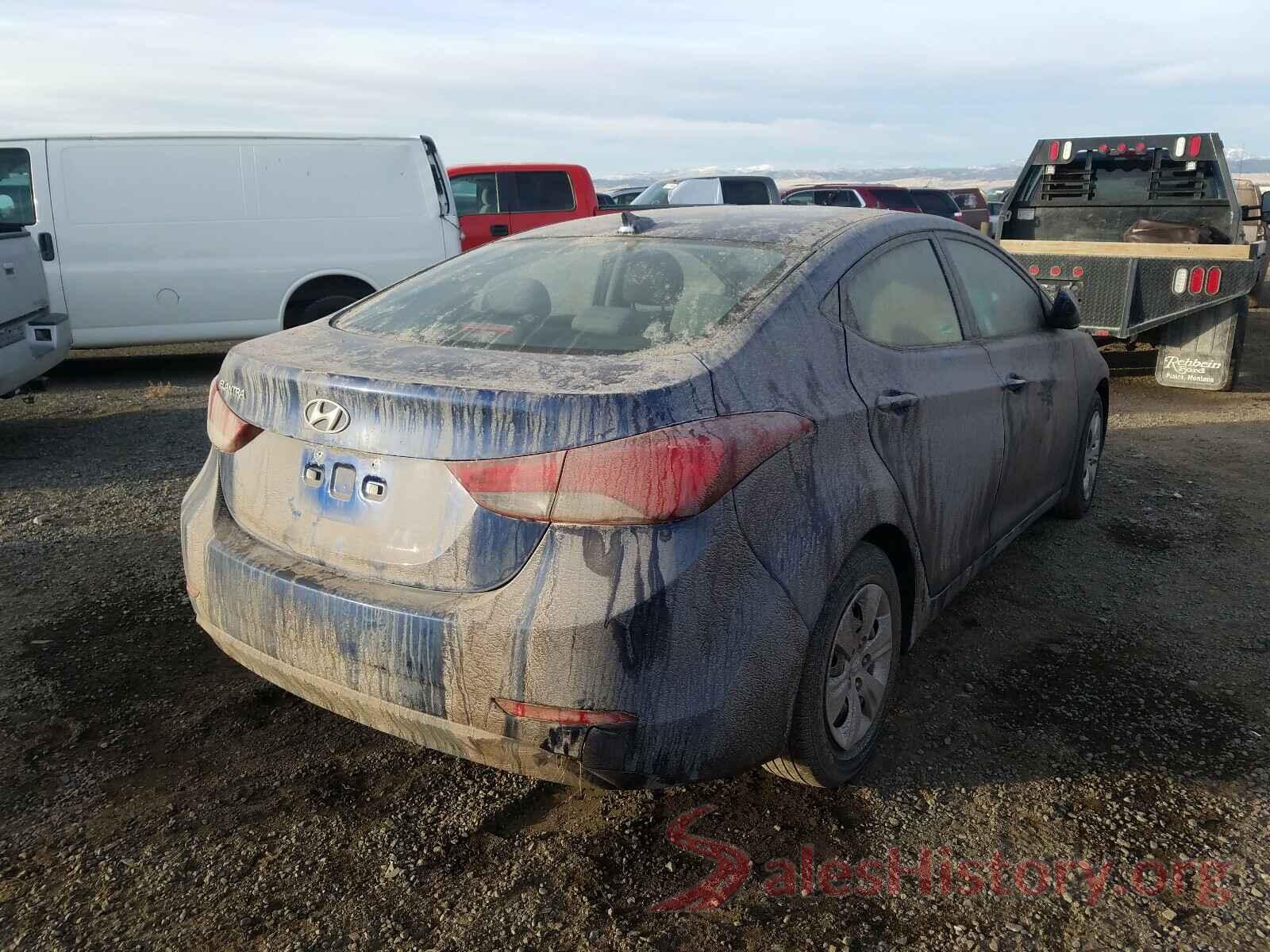 5NPDH4AE7GH744185 2016 HYUNDAI ELANTRA