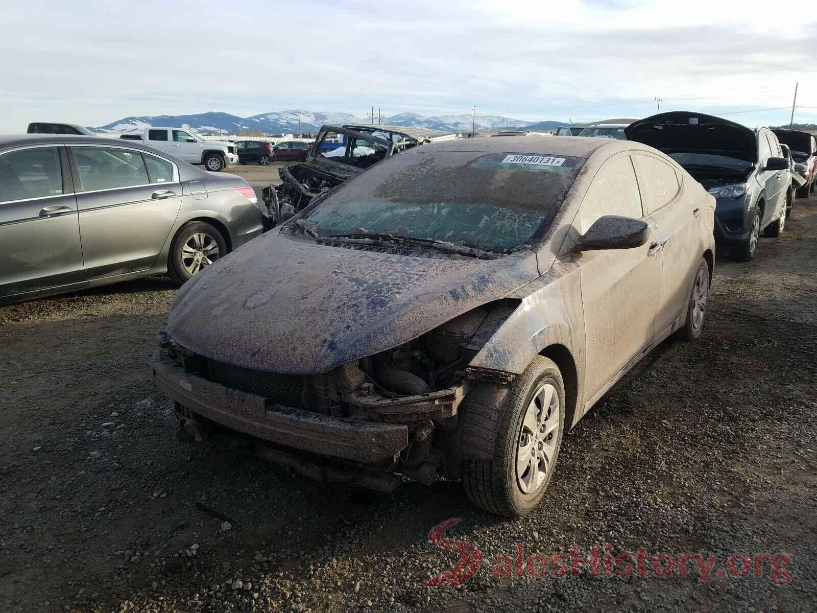 5NPDH4AE7GH744185 2016 HYUNDAI ELANTRA