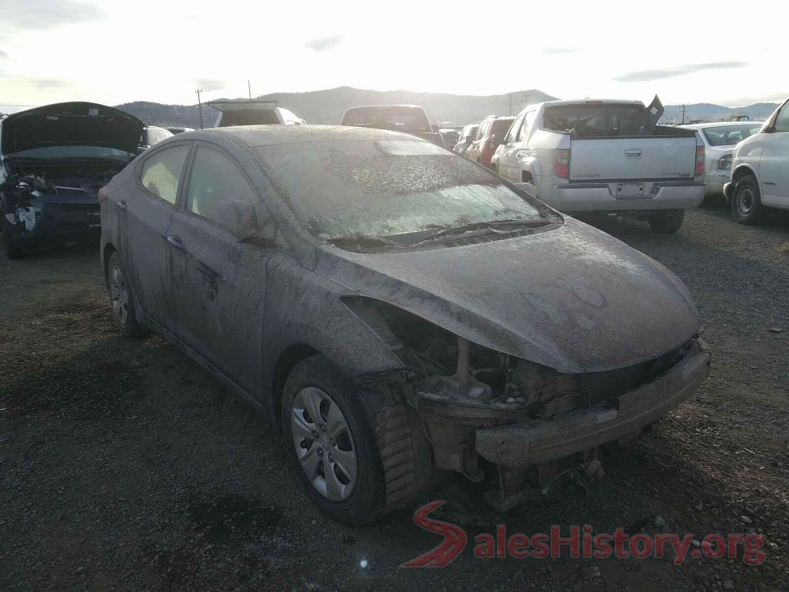 5NPDH4AE7GH744185 2016 HYUNDAI ELANTRA