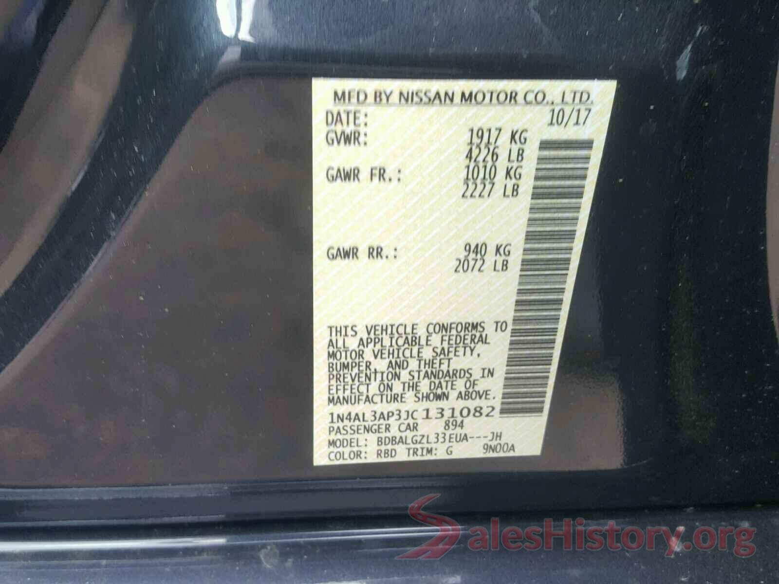 JTDEPRAE3LJ024551 2018 NISSAN ALTIMA