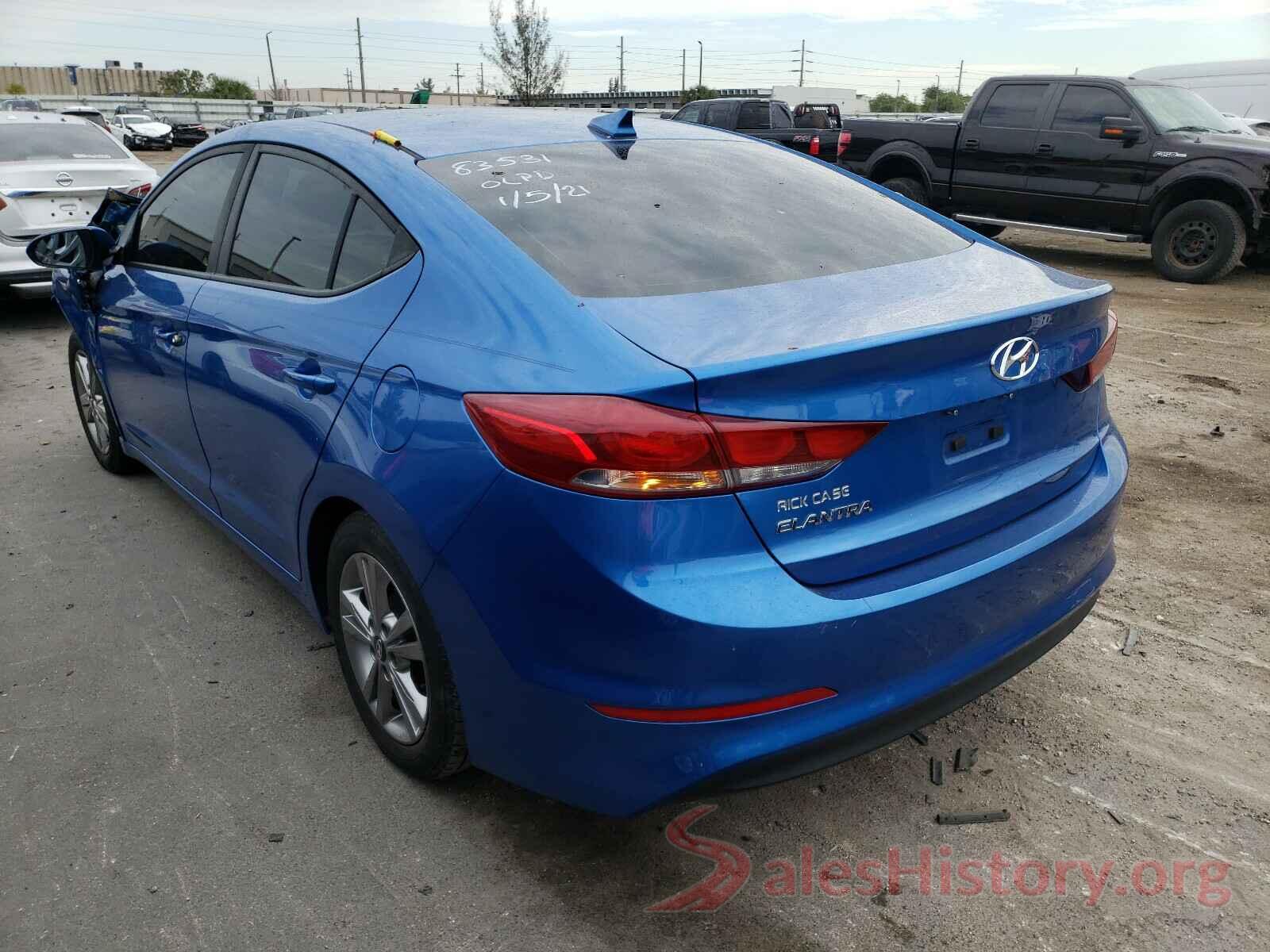 5NPD84LF5HH027890 2017 HYUNDAI ELANTRA