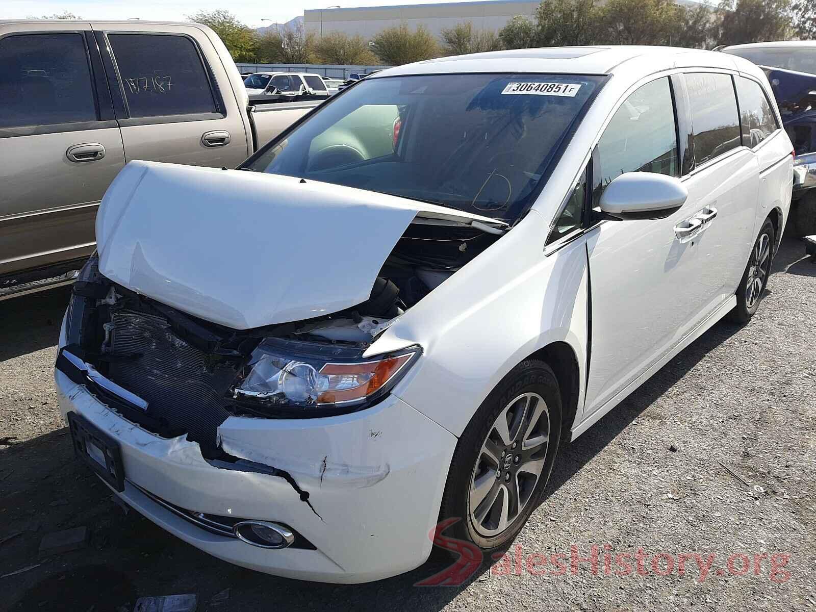 5XXG14J23MG001988 2014 HONDA ODYSSEY